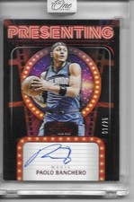 2024/25 Panini One and One Basketball: Paolo Banchero Auto 