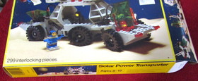 Vintage LEGO Space 6952 Solar Power Transporter With Instructions/Box Incomplete