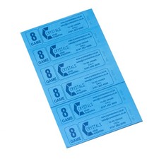 VALUE JUMBO BINGO TICKETS  50 STRIPS OF 6  (300 8 GAME)