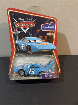 New Disney Pixar Cars The King Supercharged Dinoco Race Car Die-Cast 2007 Toy