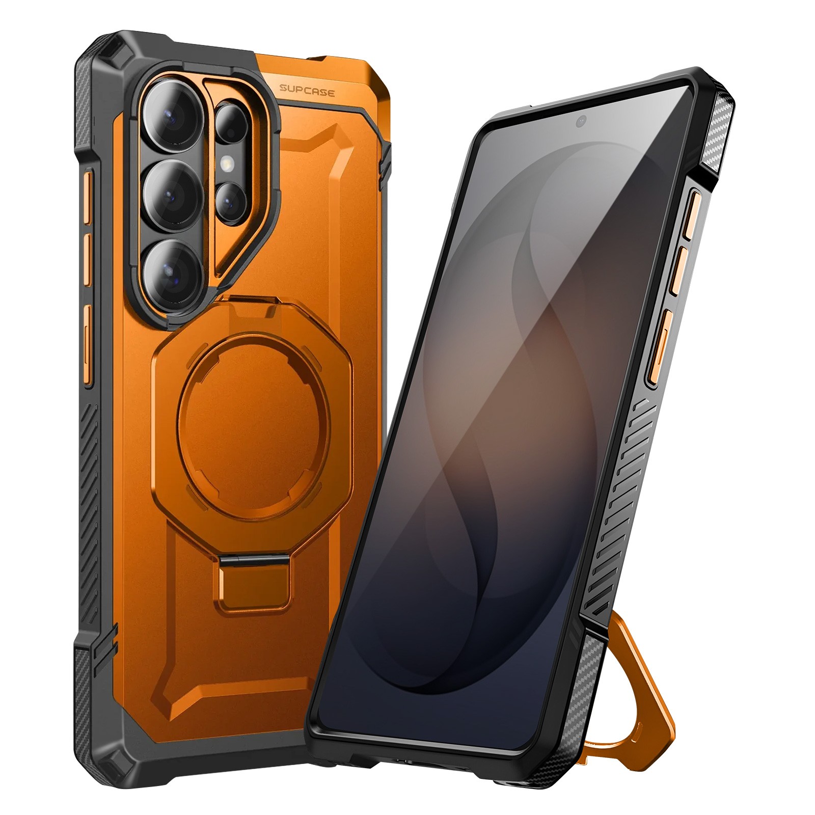 Coque Galaxy S26 Ultra antichoc orange Unicorn Beetle Grip robuste