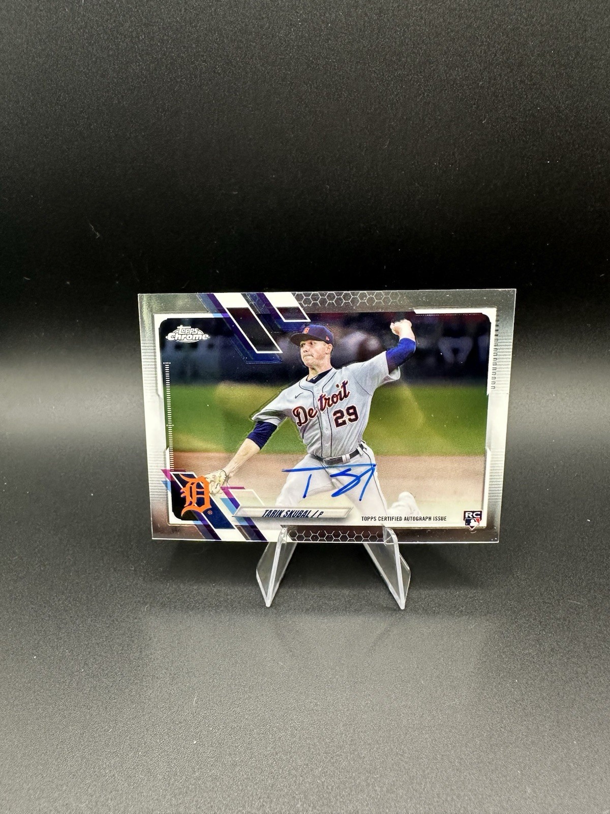 2021 Topps Chrome - Rookie Autographs Tarik Skubal #RA-TSK (AU, RC)