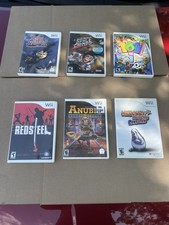 6 Wii Games Space Chimps 101 in 1 Party Megamix Billy The Wizard  Anubis 2 +