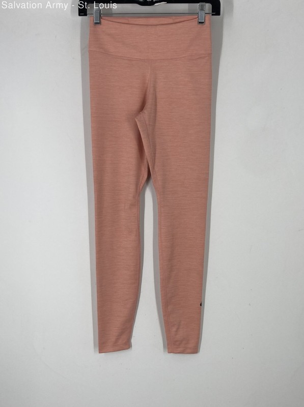 Nike Womens Pink Dri-Fit Stretch Pull-On Ankle Leggings Size X-Small