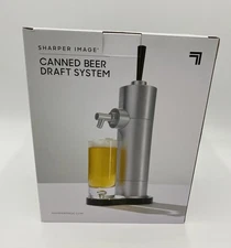 Sharper Image Draft System Canned Beer flavor foam dispenser minikeg