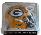 Sterling Sharpe Autographed Green Bay Packers MIDI Helmet Beckett Witness Auth