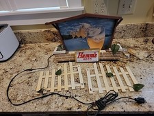 Hamms Floating Flying Goblets Sign Light Beer. Non Working. No Reserve. Complete