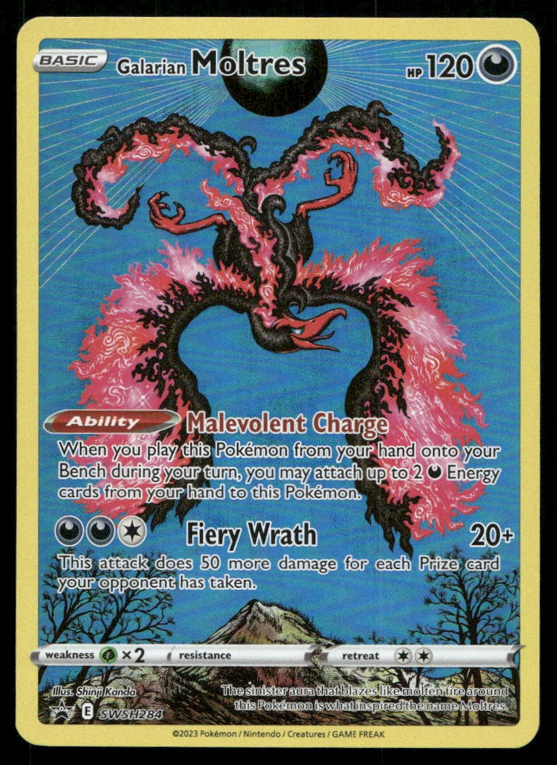 Galarian Moltres - Promo SWSH: Sword & Shield Promo Cards SWSH284 NM