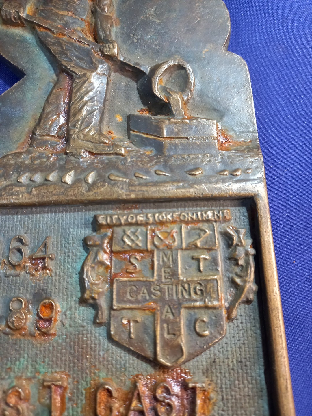 Bronze Foundry Casting Of Someones Last Cast