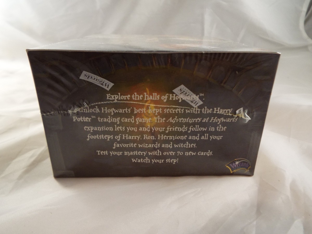 harry potter adventures at hogwarts booster box HARRY POTTER CCG ADVENTURES AT HOGWARTS SEALED BOOSTER BOX OF 36 PACKS