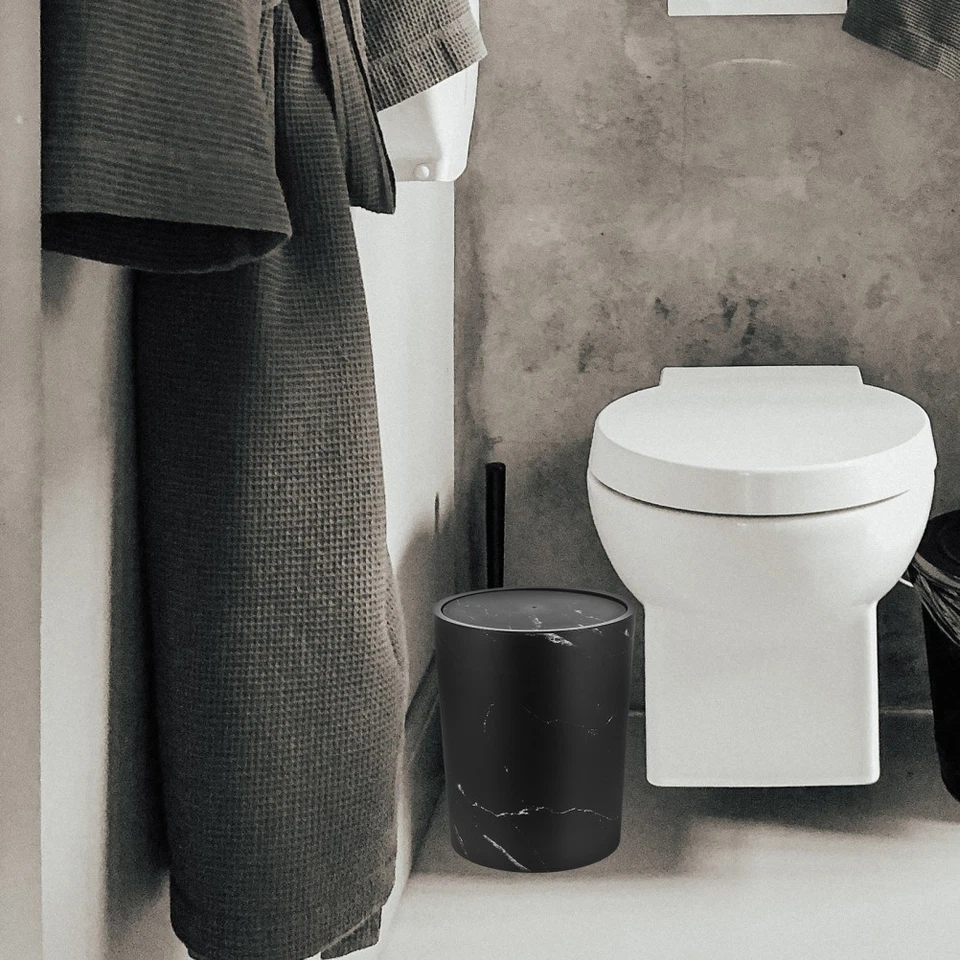  Wc Mülleimer Abfalleimer Badezimmer Hausmüll Kann Schlafzimmer Trashcan - Bild 3 von 4