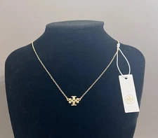 Tory Burch Logo Necklace