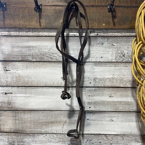 WEAVER BROWN WESTERN TACK HORSE HEADSTALL