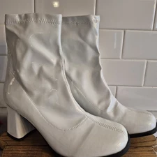 Funtasma Women’s Disco Gogo Booties White, 11