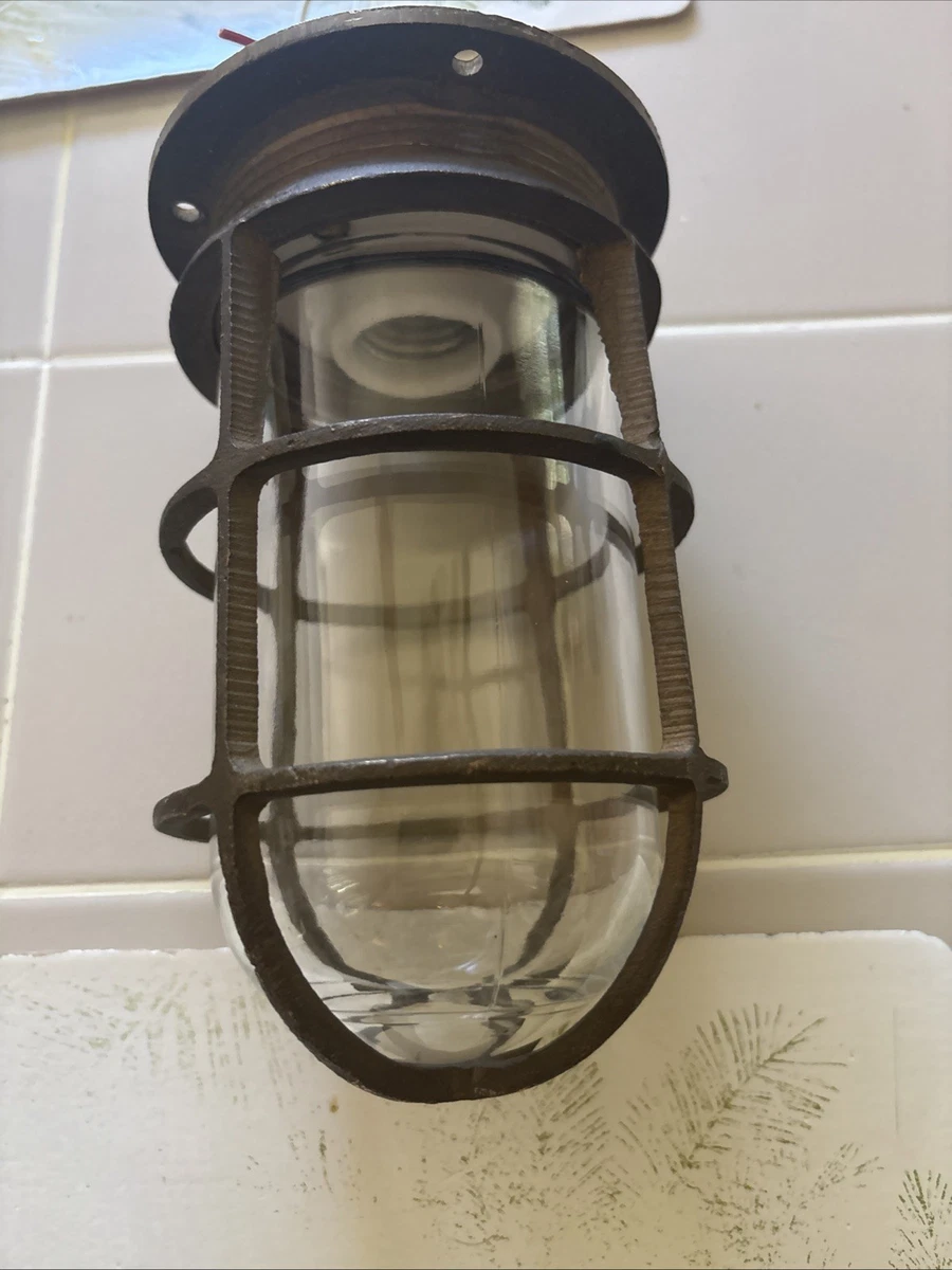 【アンティーク】船の前照灯 Vintage Original WWII Antique Maritime Lamps & Lighting for sale