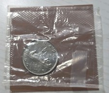 1968 $1 Voyageur Canada One Dollar Queen Elizabeth II, 2 Men In Canoe,