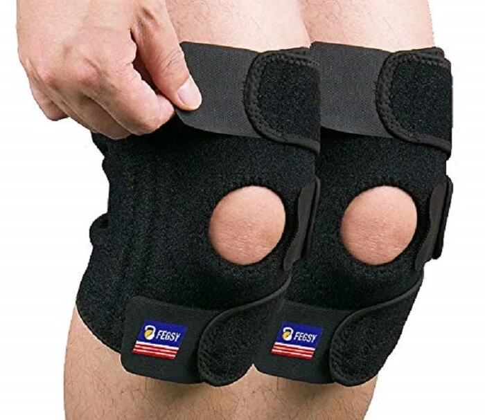 Adjustable Knee Cap Support Brace for Knee Pain Gym Workout Running Arthritis