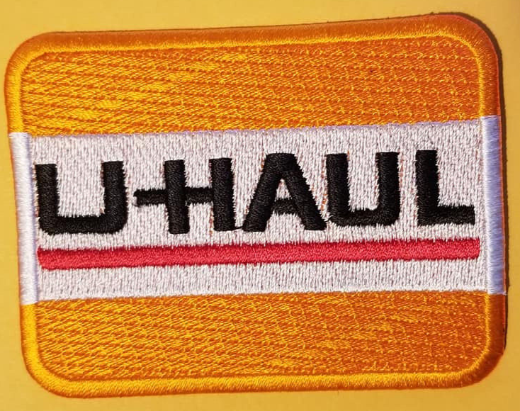U-Haul Rentals Embroidered  Patch approx 2.75x3.5