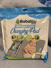 Babalou Baby Portable Changing Pad Compact Travel Multiple Pockets w Strap RS9