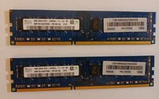 SK HYNIX 8GB 2x4GB PC3-12800U-11-12-B1 2Rx8 PC3 Memory Ram HMT351U6EFR8C-PB