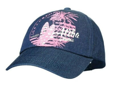 MAXIMO GIRLS JEANS BASECAP ''ALOHA'' NEU Gr. 51-53