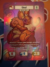 Neopets Battledome TCG 25th Anniversary Burlap Usul