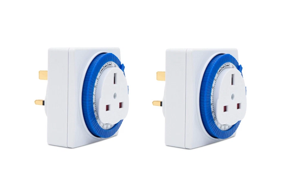 Status 24 Hour Segment Timer Switch Programmable On Off Function UK Mains Plug - Image 2 of 4