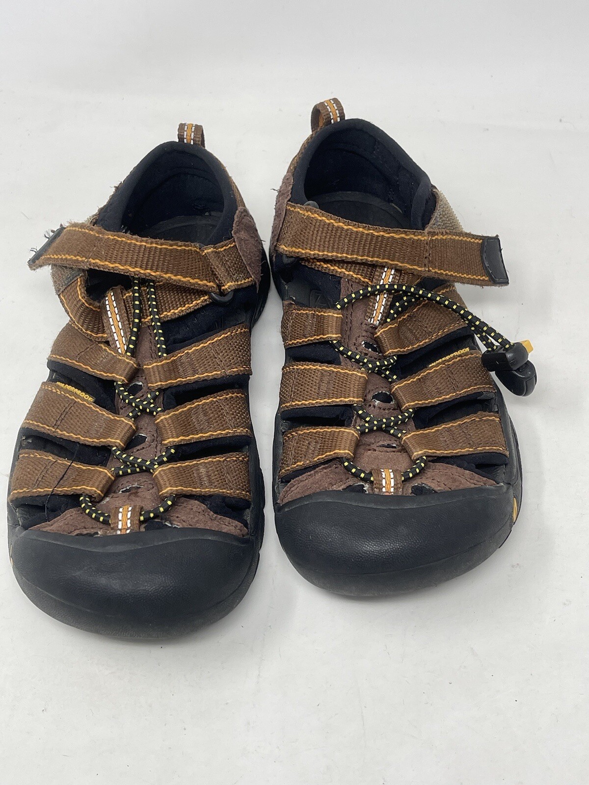 Sandali Keen 9212 PNCN giovani taglia 2 impermeabili punta chiusa marrone escursionismo outdoor