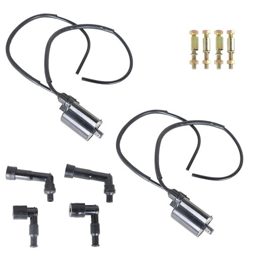 Complete Ignition Coil Wire Cap Kit For Kawasaki Vulcan 1500 Classic