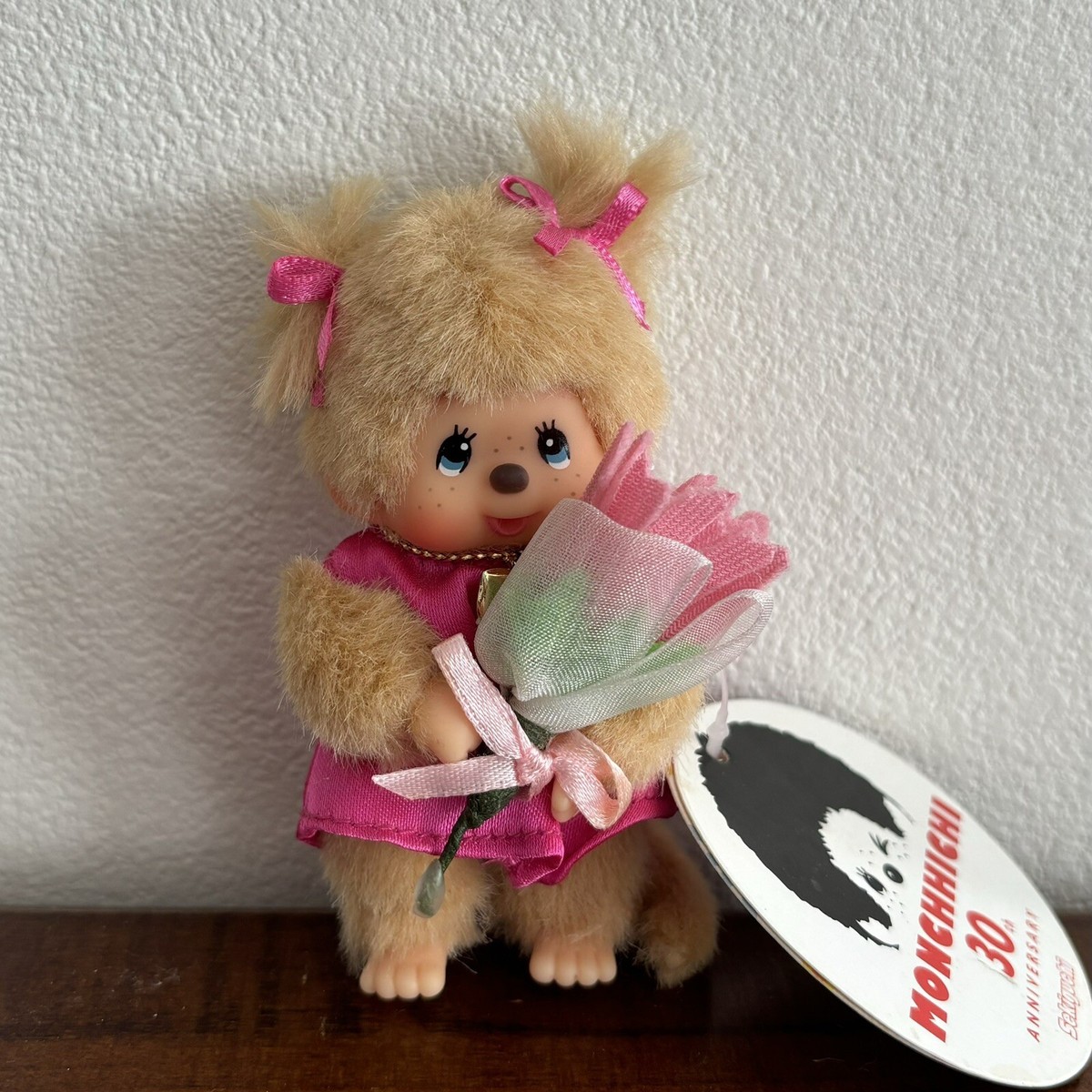 VINTAGE 30th Anniversary Limited Flower Garden Monchhichi
