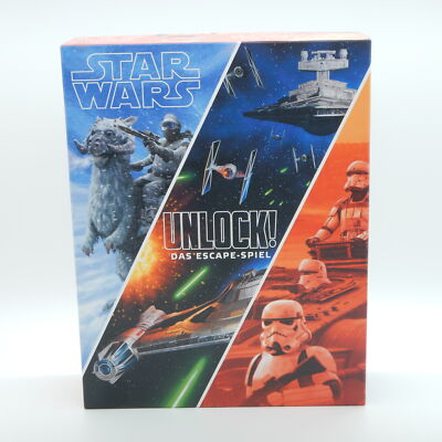 Star Wars Unlock Das Escape-Spiel - Asmodee - Deutsche Version Sehr Gut