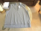 NWT Cutter & Buck Womens Golf Wicking Drytec UPF 50+ Sleeveless Polo Mock zipup