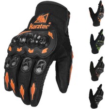 Men's Motorcycle Racing Touch Screen Full Finger Gloves Windproof Cycling Gloves