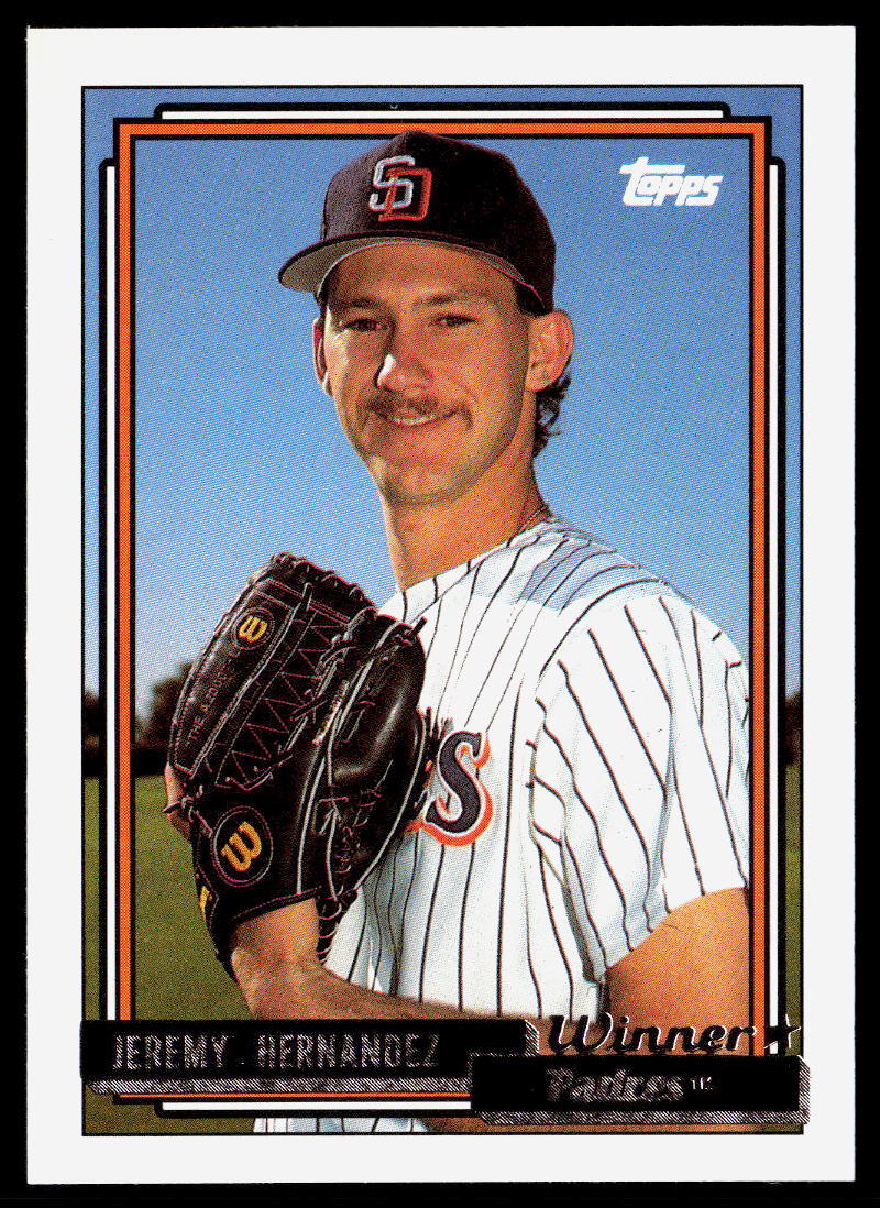 Jeremy Hernandez 1992 Topps Gold Winners #211 NMT | eBay
