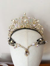 Professional Ballet Headpiece Tiara FloraHandCrafts