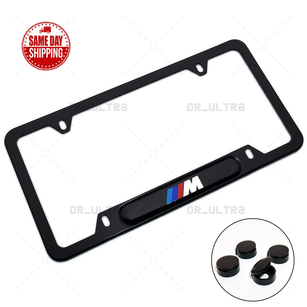 Bmw m sport cheap license plate frame
