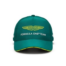 Aston Martin F1 Official Team Baseball Cap Hat Green 2024 Adults Free UK Ship