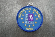 Kent International Jamboree 1994 Cloth Patch Badge Boy Scouts Scouting (L16K)