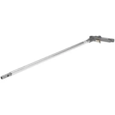 PRO SOURCE Pistol Grip Air Blow Gun: 1/4 NPT, Venturi Nozzle, 24" Extension Tube