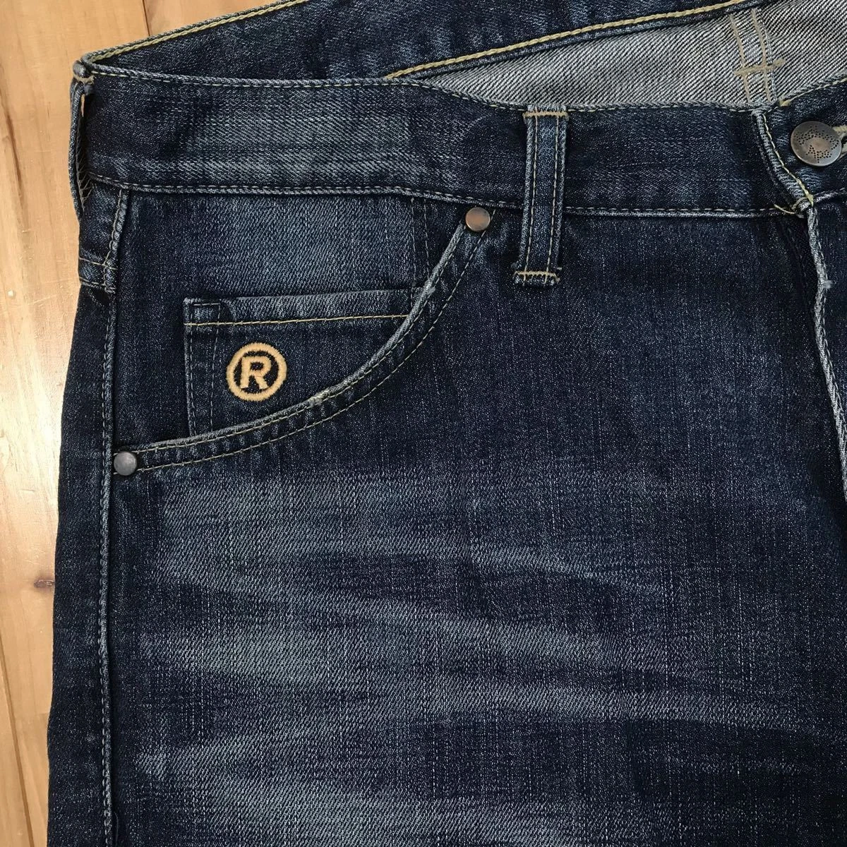 BAPE Fire BAPE STA denim shorts BAPE STAR flame A Bathing Ape Size L