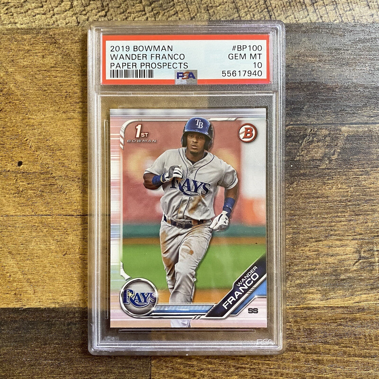 2019 Bowman Paper Prospects 1st Wander Franco PSA 10 #BP100