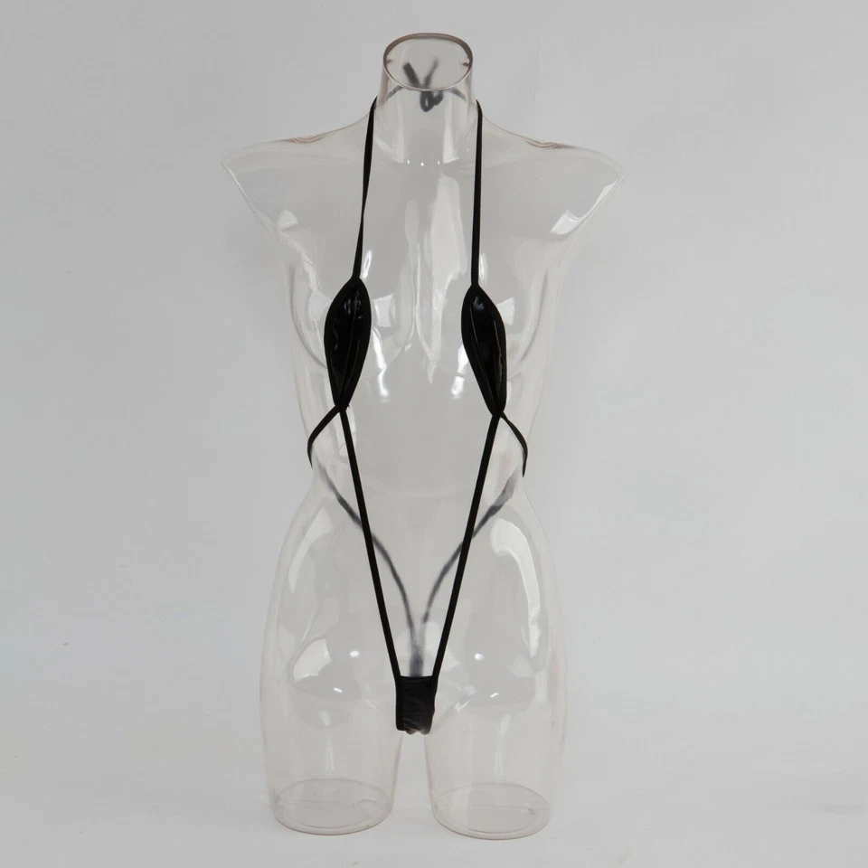 Costume da bagno donna sexy bikini donna sling micro estremo perizoma perizoma perizoma pezzo unico - Immagine 2 di 2