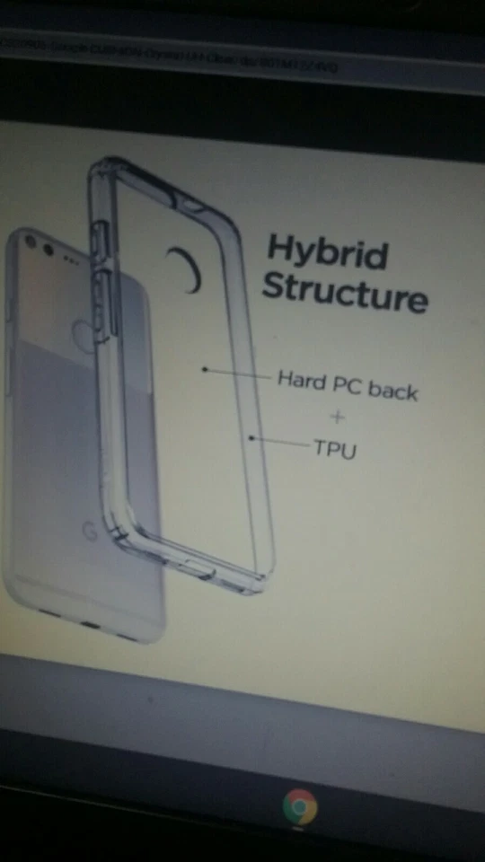 Funda Spigen Ultra Hybrid Pixel XL cristalina Foto 4 de 4