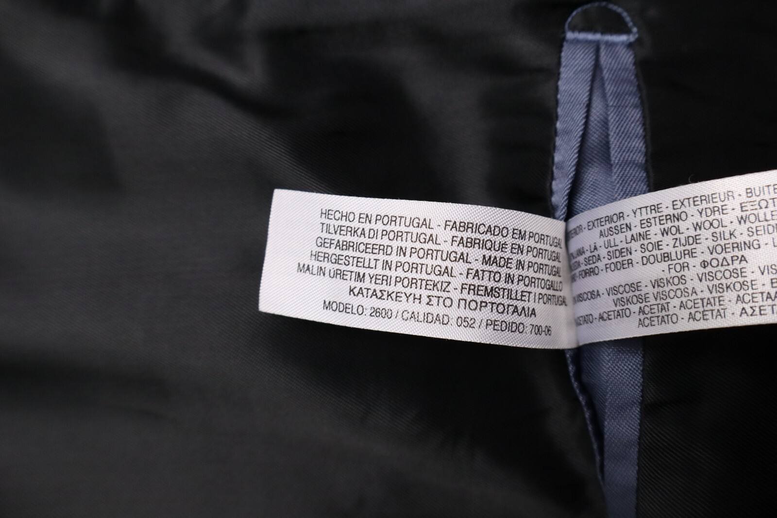 MASSIMO DUTTI 2600 Blazer Men's (UK) 38 Wool Silk Notch Lapel 3 Buttons thumbnail 11