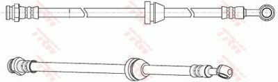 TRW PHD947 Bremsschlauch für CHEVROLET DAEWOO