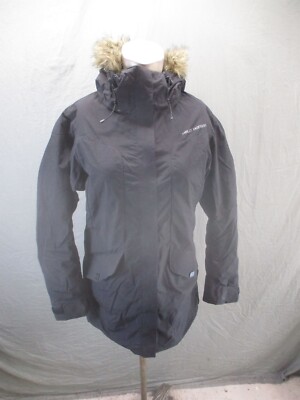 Helly Hansen Arctic Legacy Size M Womens Full Zip Stand Collar Parka Jacket 514