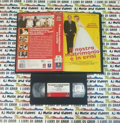VHS Film Unsere Ehe ist in der Krise 2002 Antonio Albanese (F233) keine DVD