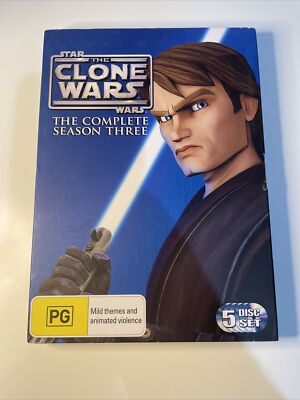 Star Wars The Clone Wars Animated Series Season (DVD