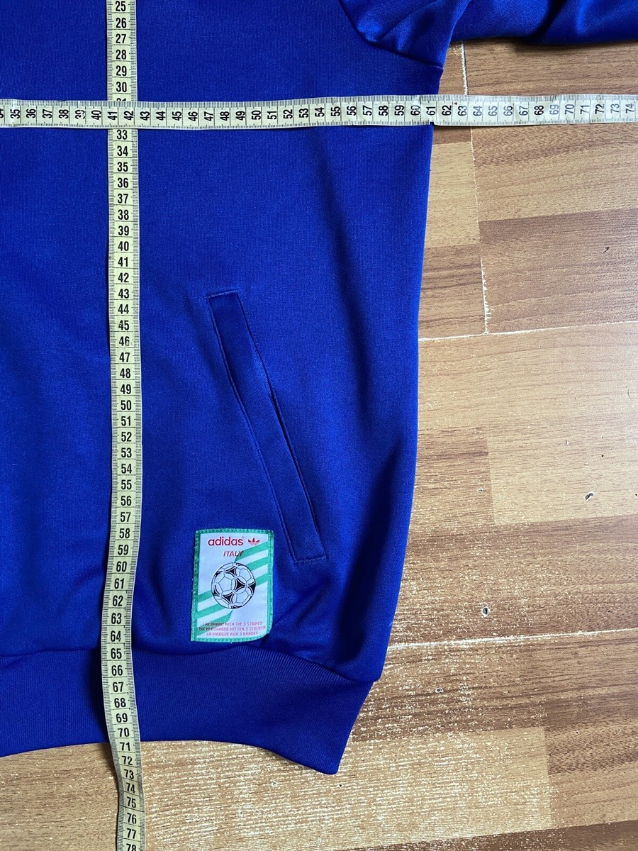 1990s ITALY RETRO FOOTBALL SOCCER TRACK JACKET ADIDAS 1990s ITALY RETRO FOOTBALL SOCCER TRACK JACKET ADIDAS