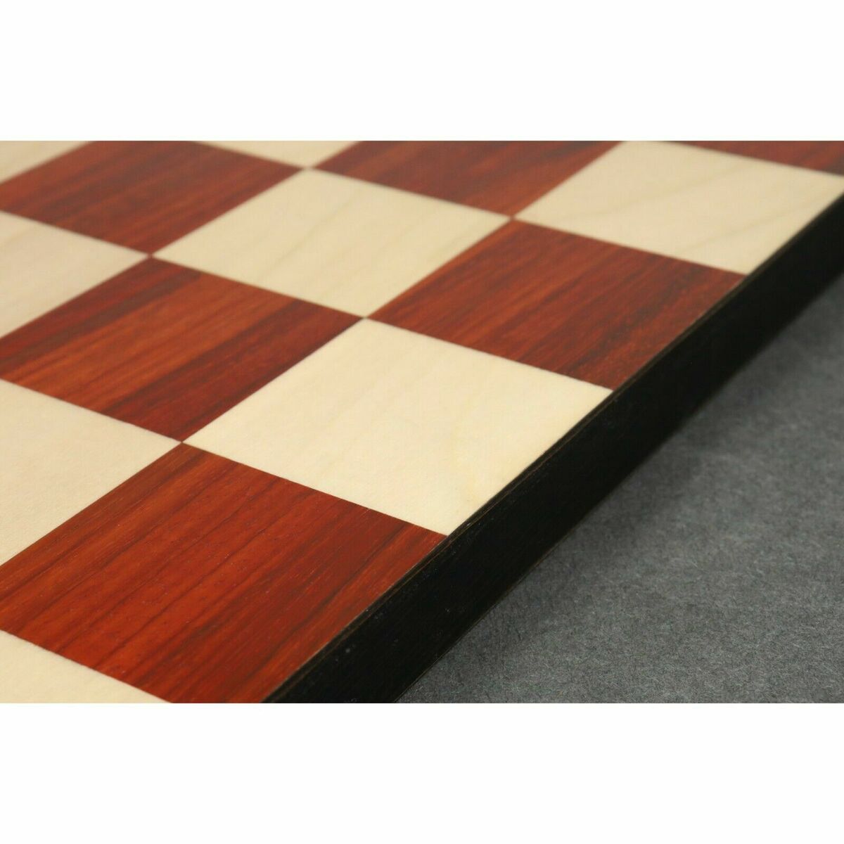 Borderless Chess board 55 mm Square Bud Rosewood & Maple -  Portugal